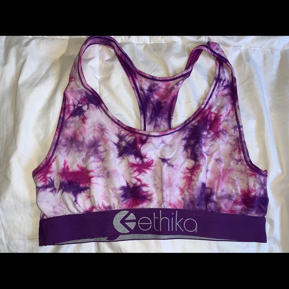 tie dye ethika bra